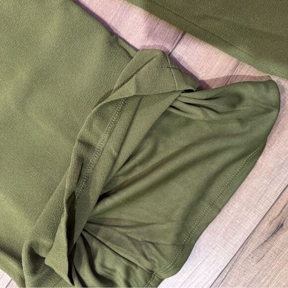 Women's Wide Leg Tube Jumpsuit Wild Fable Green S small Wedding Special NWT - Picture 7 of 7